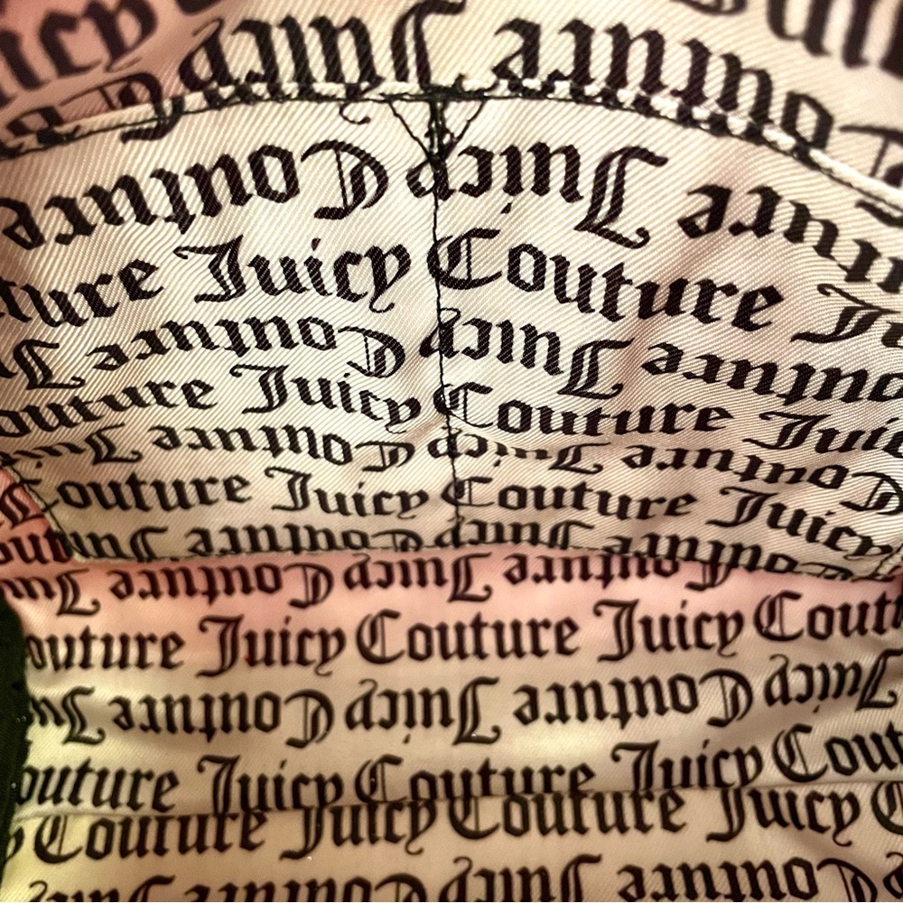 Juicy Couture Dome Satchel Pink Heart Quilted Purse Handbag Crossbody Bag NWT - Picture 10 of 10